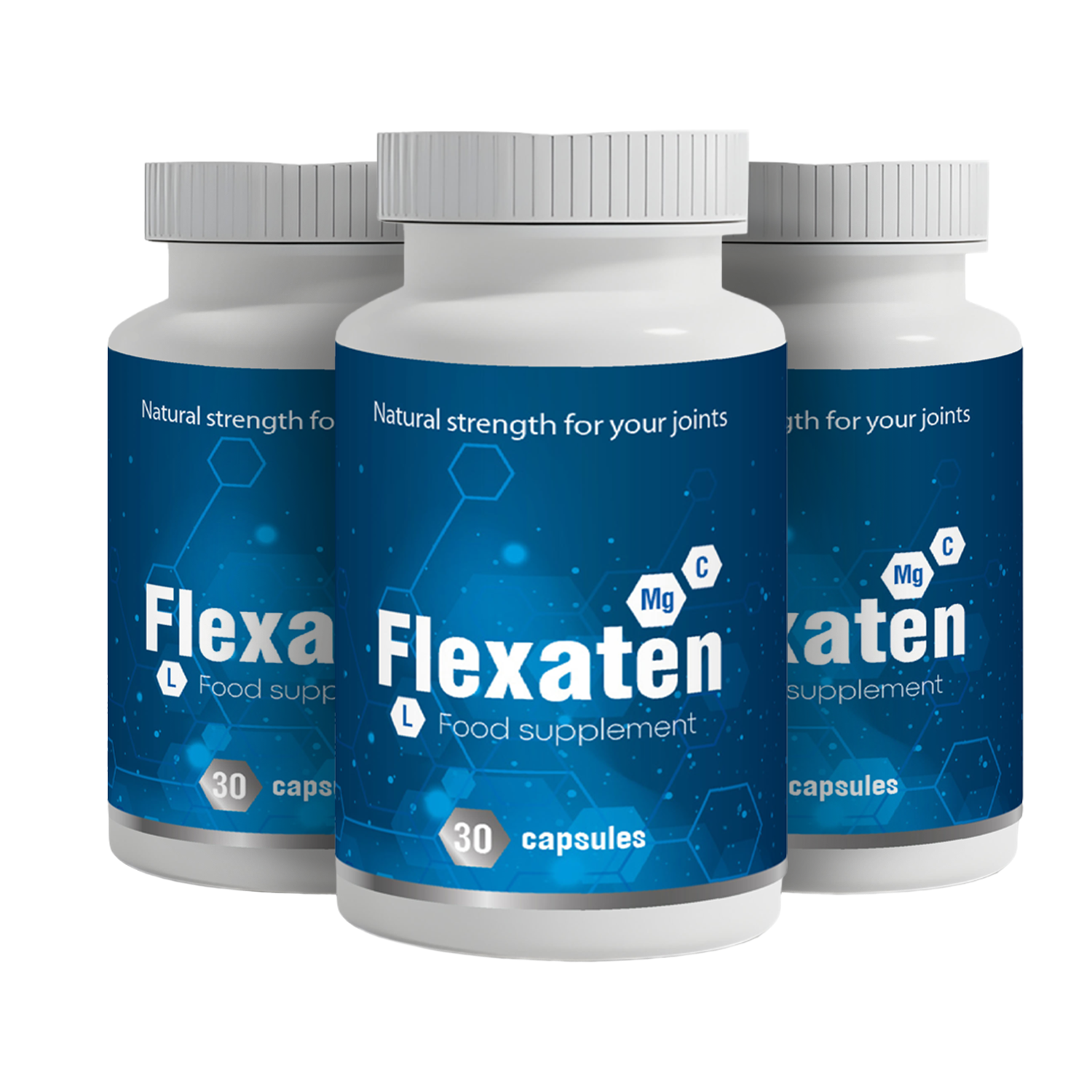 Flexaten — 30 Kapseln Nahrungsergänzungsmittel für Gelenke